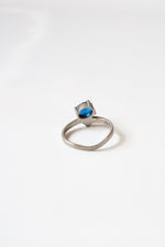 Sterling Silver Sapphire Ring | Size 8