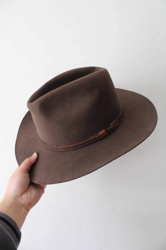 Akubra Kiandra Brown Felt Hat | Size 57