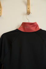 Under Armour ColdGear Coral Black 1/4 Zip Pullover | M