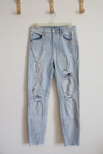 Wild Fable Light Wash Distressed Jeans | 8