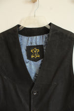 Ty & Ja Plzen Czech Republic Brushed Suede Leather Vest | L