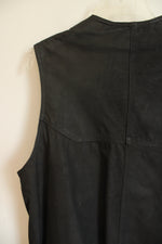 Ty & Ja Plzen Czech Republic Brushed Suede Leather Vest | L