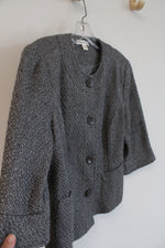 Coldwater Creek Gray Blazer | 12 Petite