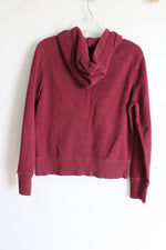 Aeropostale Maroon Hoodie | L