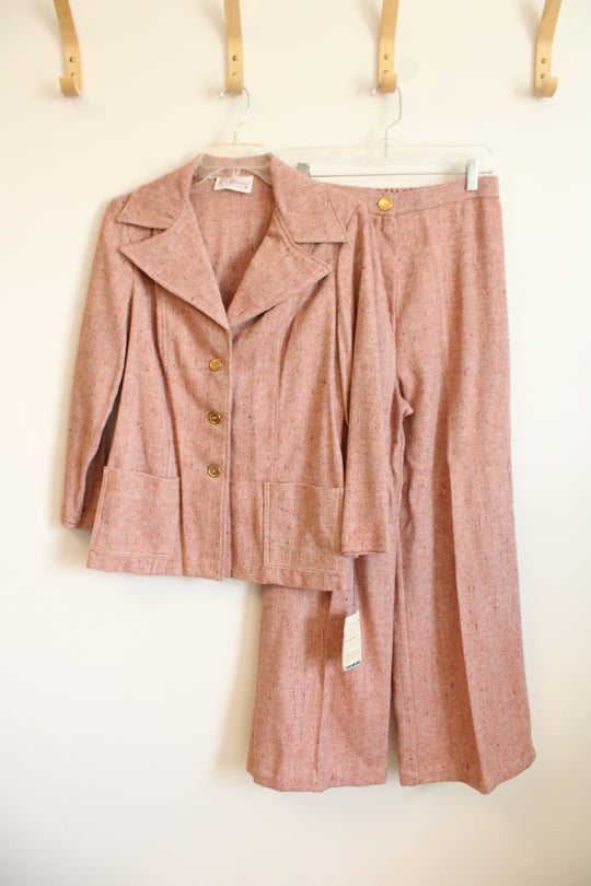 NEW Kay Windsor Vintage Orange Suit Set | 16