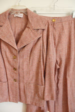 NEW Kay Windsor Vintage Orange Suit Set | 16
