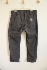Carhartt Relaxed Fit Gray Pants | 34X30