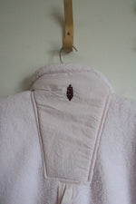 NEW Free People Movement Oversized Rose Wash Sherpa Vest | S