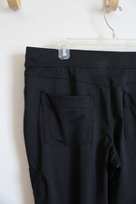 Tek Gear Relaxed Black Lightweight Cargo Pants | L