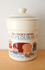 Treasure Craft Vintage The Cook's Nook Flour Cannister