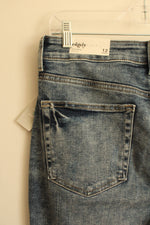 NEW Maurices High-rise Boyfriend Distressed Skinny Jeans | 12 S