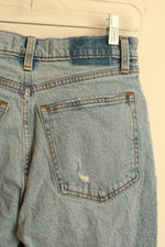 Abercrombie and Fitch Ultra High-rise Light Wash Straight Jeans | 28