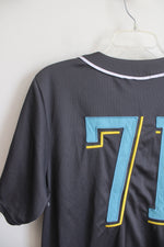 Walt Disney World Gray 1971 Baseball Jersey | S