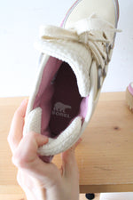Sorel ONA RMX Chukka Plus WP in Honey White/Mauve Boot | Size 8