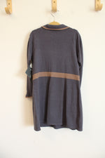 NEW Modern Moments Blue Brown Knit Dress | 4T