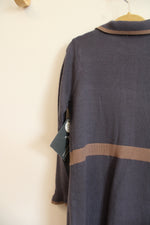 NEW Modern Moments Blue Brown Knit Dress | 4T