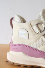 Sorel ONA RMX Chukka Plus WP in Honey White/Mauve Boot | Size 8