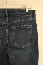NEW Everflex by Maurices Mid-rise Dark Wash Stretch Bootcut Jeans | 12 S