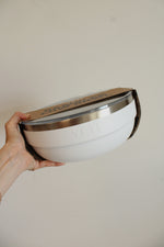 NEW Yeti White Rambler Low Bowl W/ Lid | | 3.6 QT