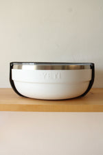 NEW Yeti White Rambler Low Bowl W/ Lid | | 3.6 QT
