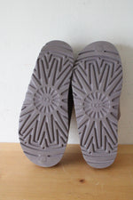 Ugg Greenport Genuine Shearling Lined Platform  Sugarplum Purple Slide Sandal | Size 10