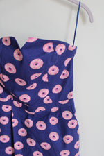Naf Naf Paris Blue Donut Romper | 36 (US 4)
