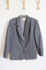Vintage Pendleton Gray Wool Blazer | 12