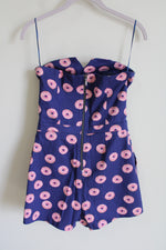Naf Naf Paris Blue Donut Romper | 36 (US 4)