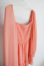 NEW Wilfred Aritzia Coral Tempest Mini Dress | L