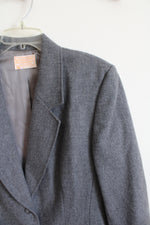 Vintage Pendleton Gray Wool Blazer | 12