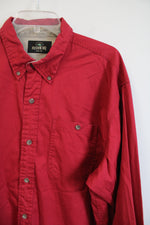 RedHead Red Button Down Shirt | XL