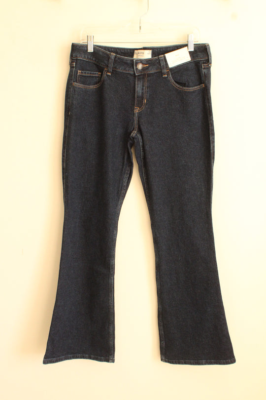 NEW Hollister Dark Wash Low-rise Bootcut Jeans | 12