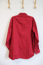 RedHead Red Button Down Shirt | XL