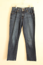 Levi's 505 Straight Medium Wash Cotton Jeans | 6