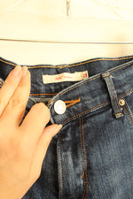Levi's 505 Straight Medium Wash Cotton Jeans | 6