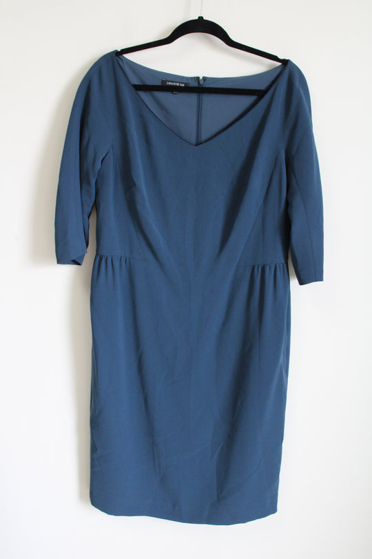 Lafayette 148 New York Teal Dress | 12