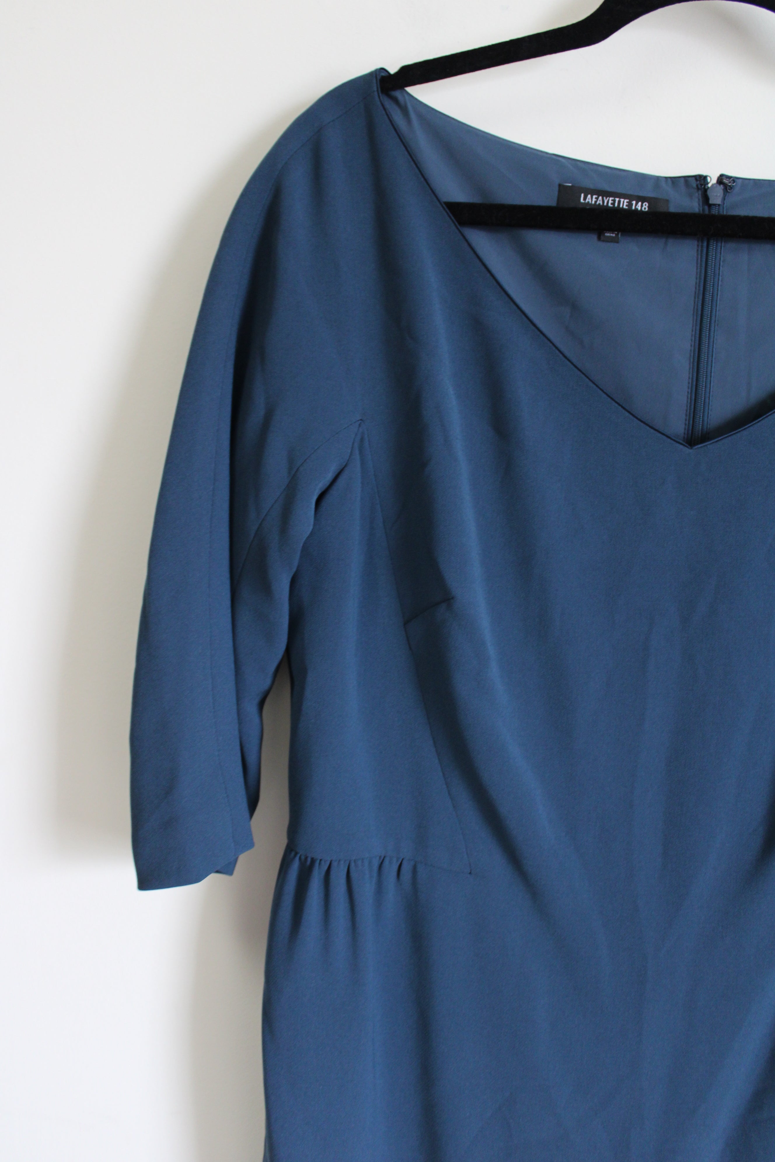 Lafayette 148 New York Teal Dress | 12