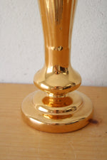 Haeger Gold Ceramic Vase