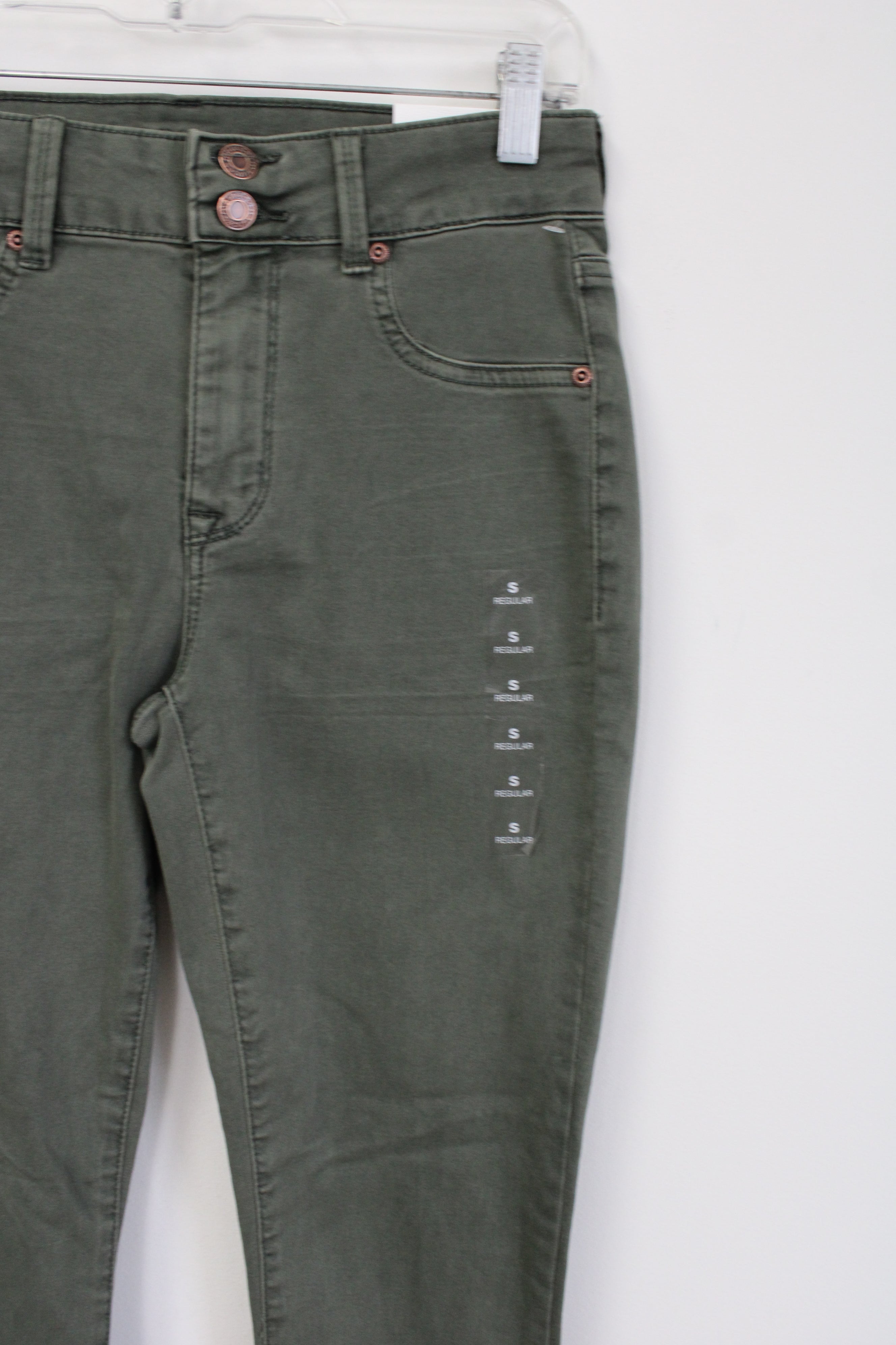 NEW M Jeans By Maurices Olive Green High Rise Jeans | S