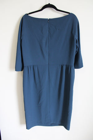 Lafayette 148 New York Teal Dress