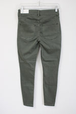 NEW M Jeans By Maurices Olive Green High Rise Jeans | S