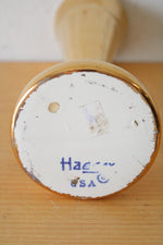 Haeger Gold Ceramic Vase