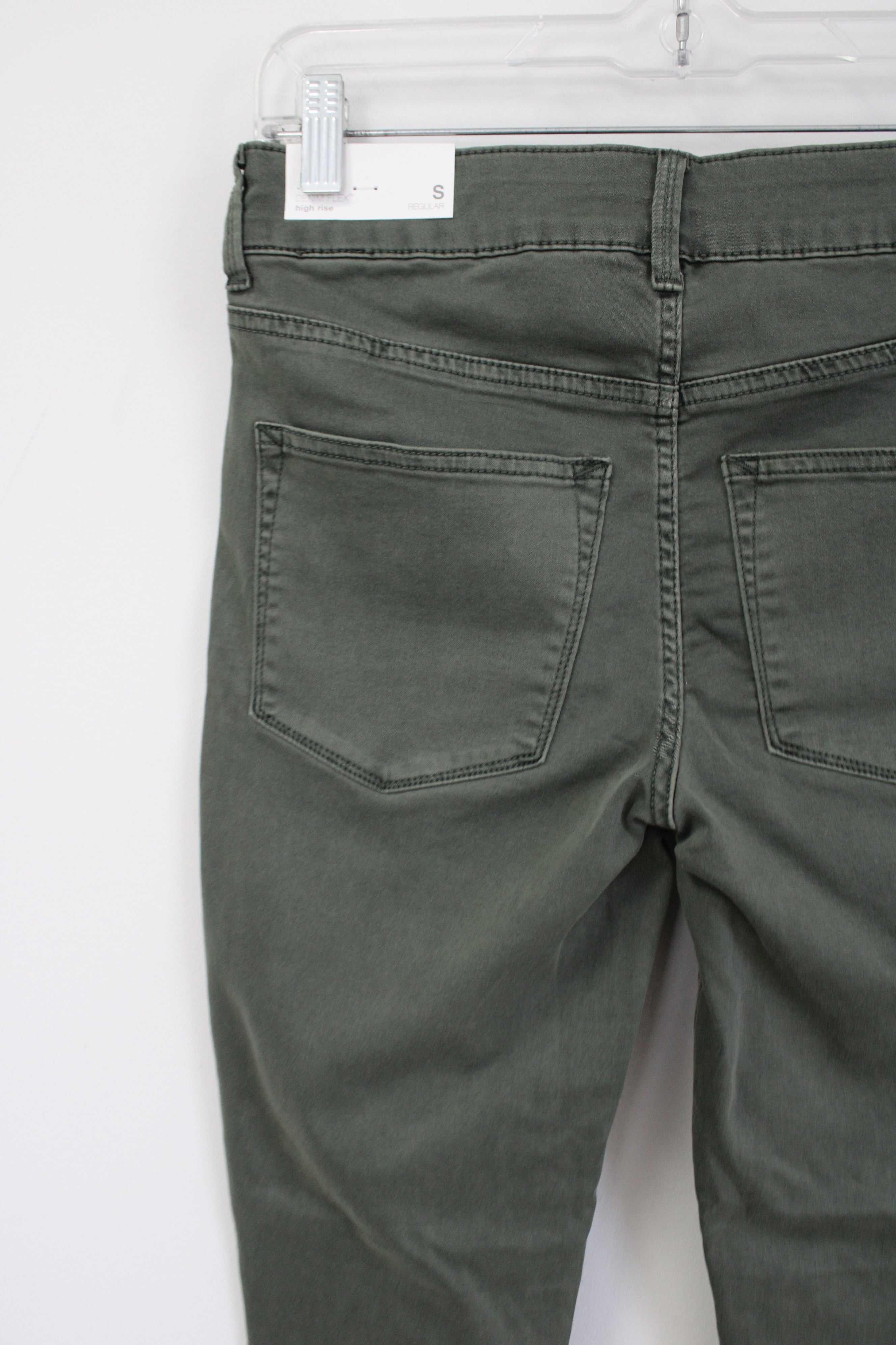 NEW M Jeans By Maurices Olive Green High Rise Jeans | S