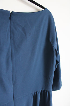 Lafayette 148 New York Teal Dress