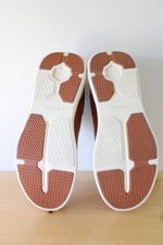 NEW FitVille  Marca Brown Vegan Leather Sneakers | Size 13.5W