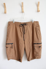 Steve's Jeans Brown Cargo Shorts | 3X