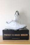NEW Under Armour Team Tempo Tour White Silver Golf Cleat | Size 9