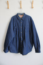 Wrangler Denim Lined Jacket | XL