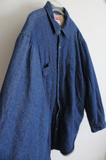 Wrangler Denim Lined Jacket | XL
