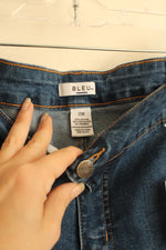 NEW Bleu High-rise Tummy Control Cuffed Denim Capris | 22